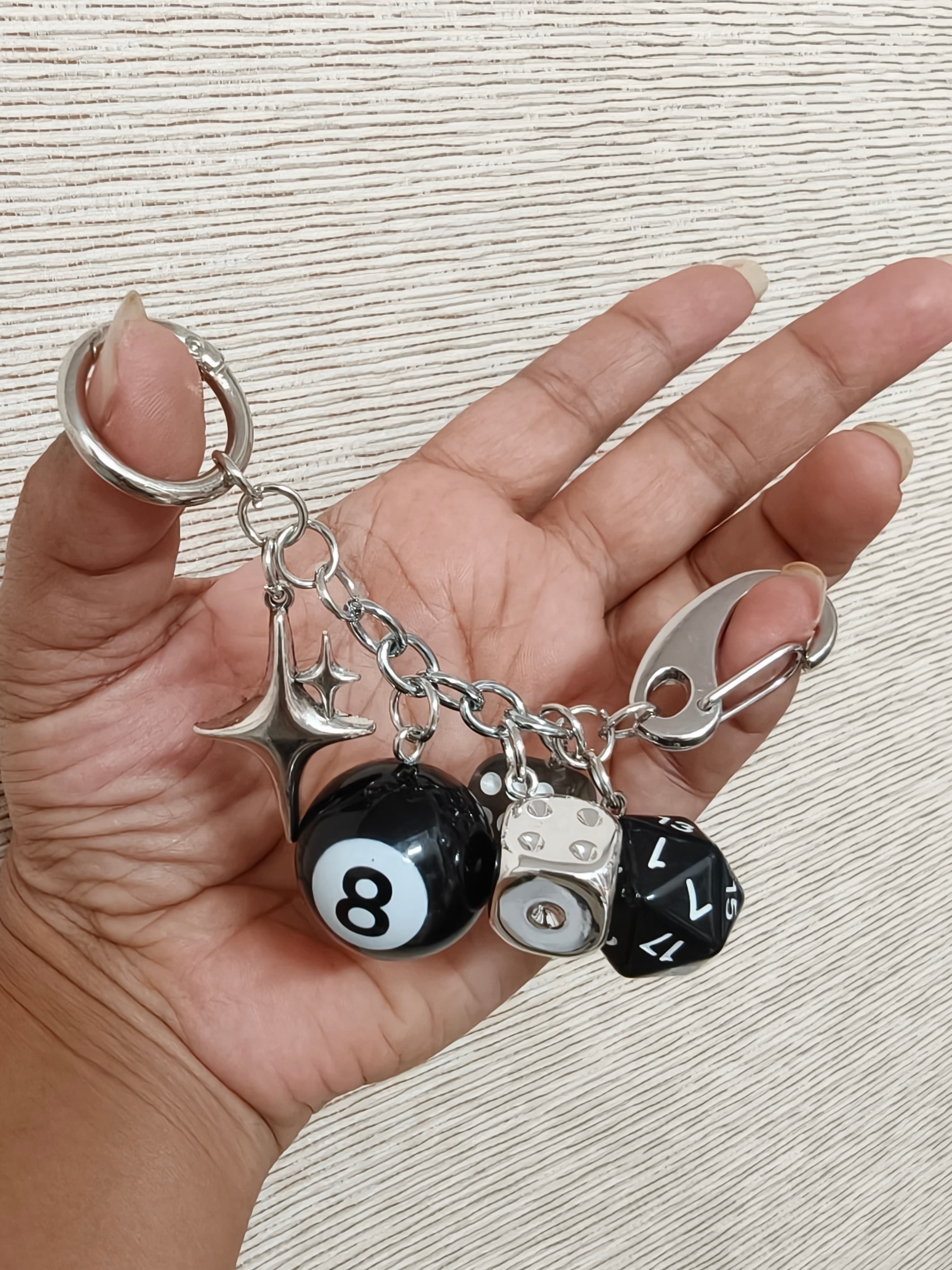 Billiards 🎱 keychain 