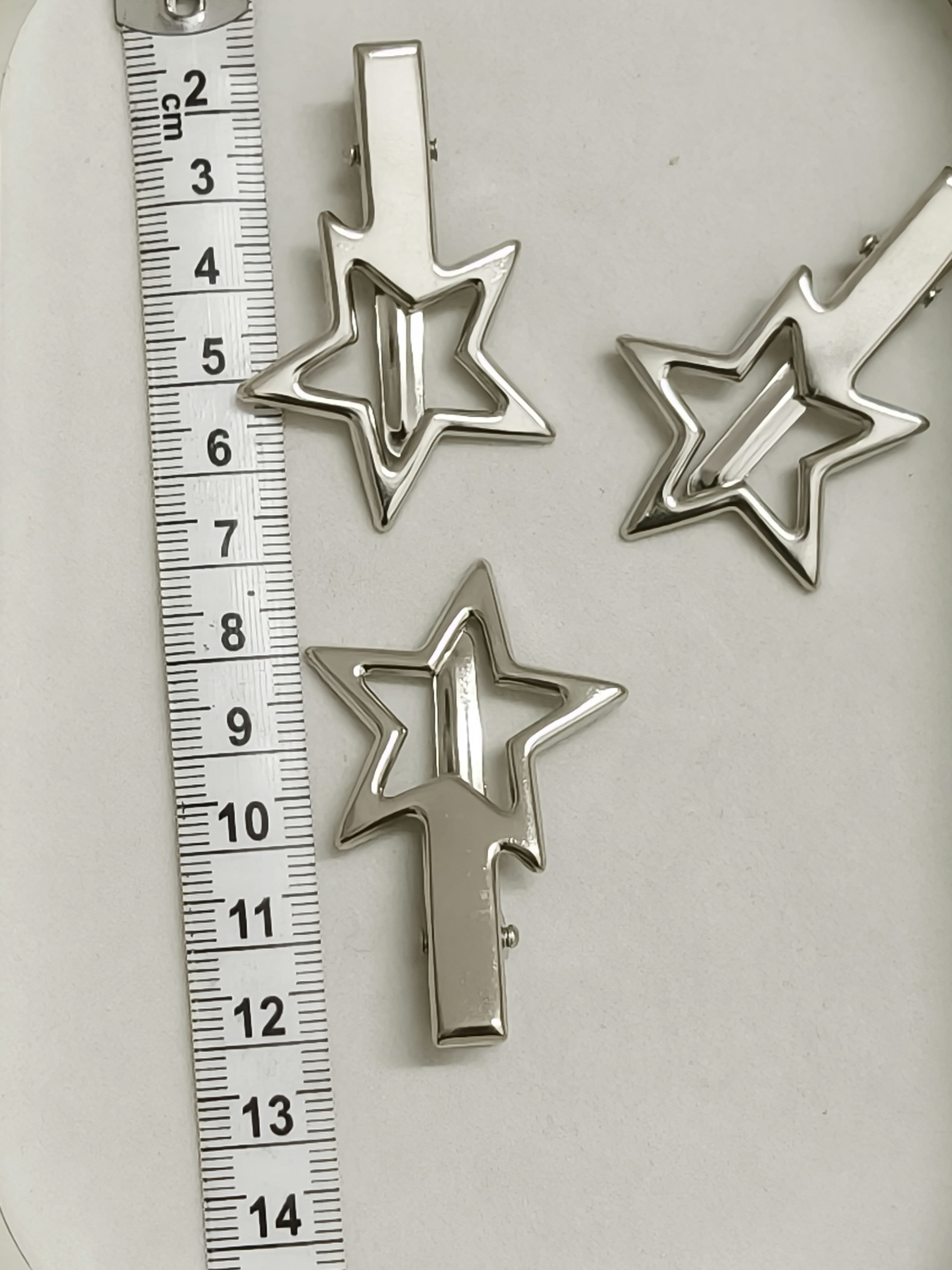 Star y2k alligator clip 