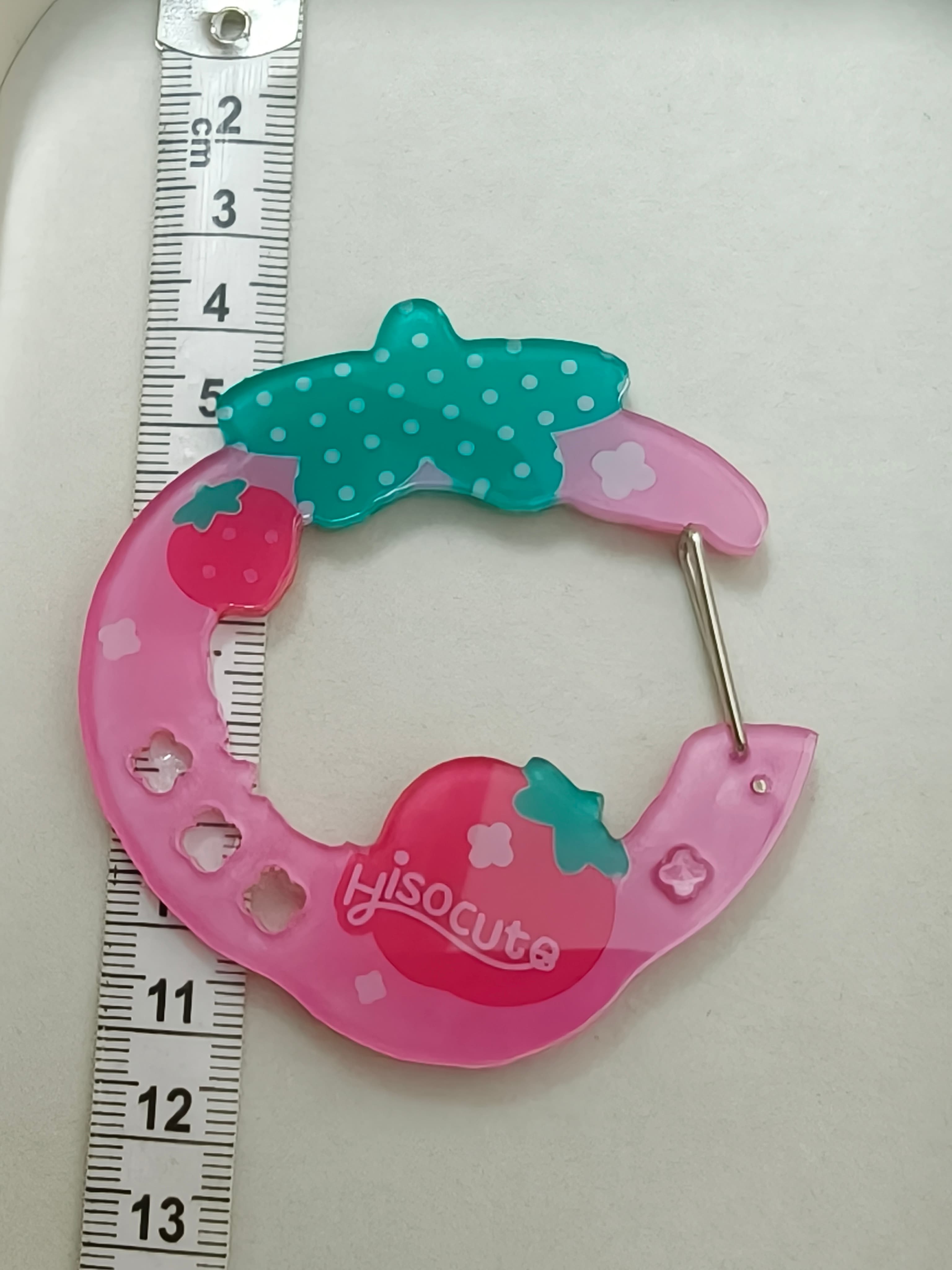 Strawberry shape carabiners 